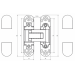 CEMOM Петля скрытая Estetic 978 3D-ME матовый хром универсальная