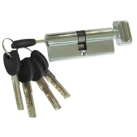 EKF/USK цилиндр 80 мм d40 d40) кл-эт NP, хром блестящий