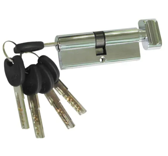 EKF/USK цилиндр 80 мм d40 d40) кл-эт NP, хром блестящий