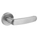 Ручка дверная SIBA ECO SAFIR из нержавеющей стали на розетке SSR01 (22 22)
