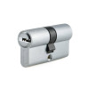 Цилиндр SIBA 60 мм d30 d30) кл-кл 5 кл. матовый хром 12160/BMСZ ZAMAK (10)