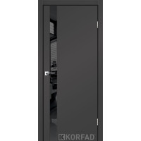 GLP-02 Super PET антрацит глухі скло чорне