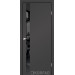 GLP-02 Super PET антрацит глухі скло чорне