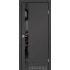 GLP-02 Super PET антрацит глухі скло чорне