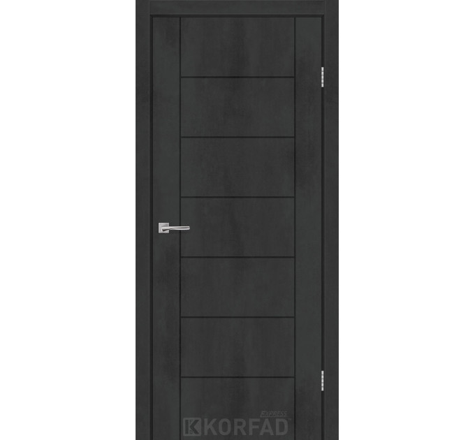 Vidora бетон графит глухие чорна кромка