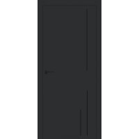 Animas RAL 7016 антрацит крашеные глухие молдинг черный