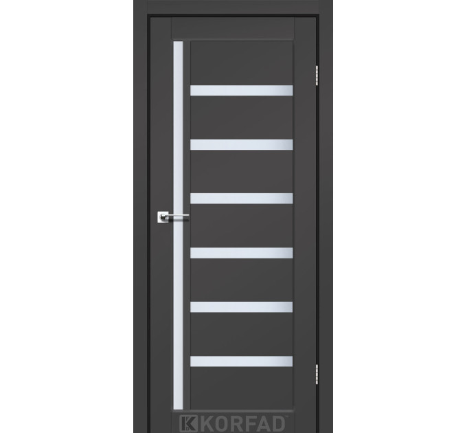 VLD-01 Super PET антрацит скло біле
