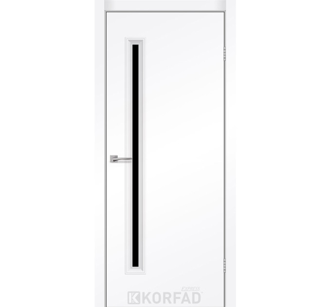 Corner Glass-01 белый мат кристал антискретч стекло черное