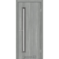 Corner Glass-01 ясень стальной стекло белое