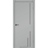 Animas RAL 7047 светло-серый крашеные глухие молдинг черный