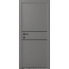 Черновцы RAL 7036 платиново-серый мат крашеные глухие молдинг черный