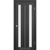 AL-01 Super PET антрацит стекло белое 8 мм