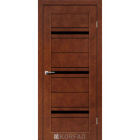 FL-02 сталь кортен скло чорне