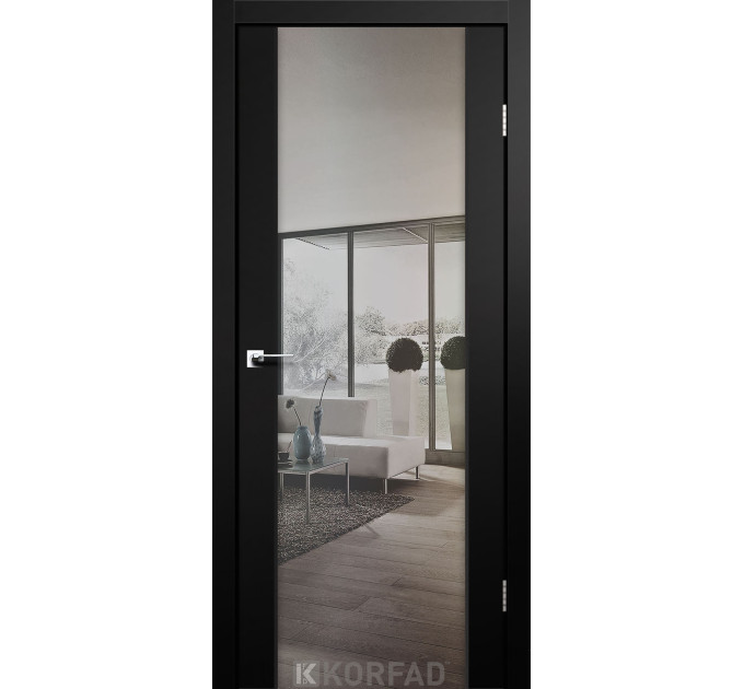 SR-01 Super PET черный зеркало серебро триплекс 8 мм