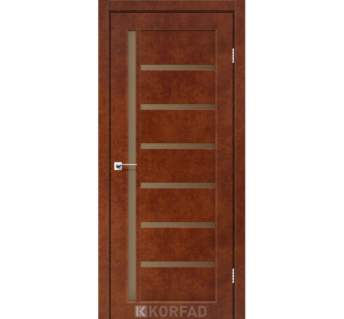 VLD-01 сталь кортен скло бронза