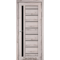 VND-02 дуб нордик скло чорне