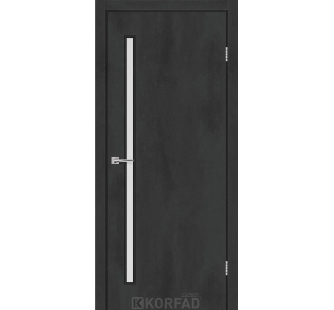 Corner Glass-03 бетон графит стекло белое