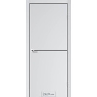 Loft Aluminium білий мат глухі молдинг антрацит