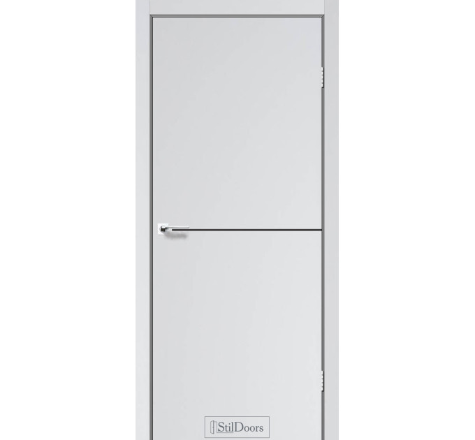 Loft Aluminium білий мат глухі молдинг антрацит