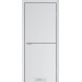 Loft Aluminium білий мат глухі молдинг антрацит