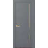 Миколаїв RAL 7040 сірий мат фарбовані глухі молдинг золотий