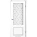 Monarch Glass RAL 9003 белая эмаль крашеные стекло белое ромб
