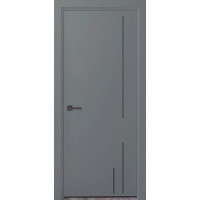 Миколаїв RAL 7040 сірий мат фарбовані глухі молдинг чорний