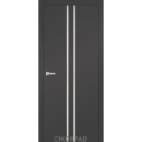 ALP-02 Super PET антрацит глухие молдинг алюміній