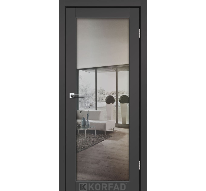 SV-01 зеркало Super PET антрацит серебро триплекс 8 мм