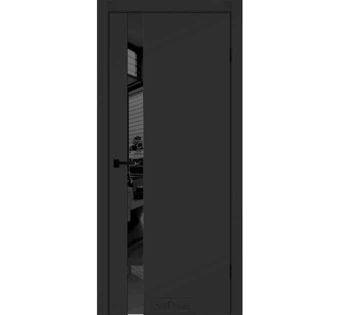 Wilton RAL 7016 антрацит крашеные глухие стекло черное