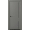 Миколаїв RAL 7036 платиново-сірий мат фарбовані глухі молдинг чорний