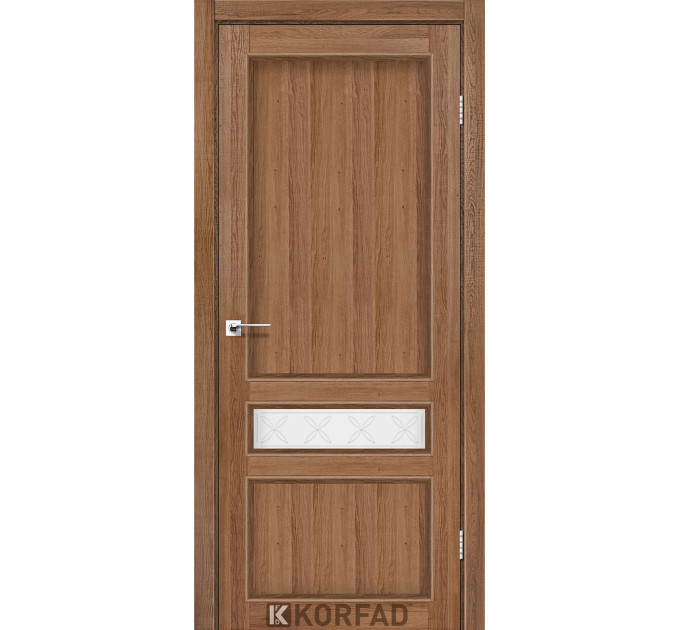 CL-07 дуб браш скло біле М1