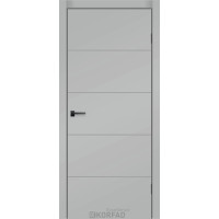 Celestia RAL 7047 светло-серый крашеные глухие