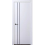 Луцк RAL 9003 белый мат крашеные глухие молдинг черный