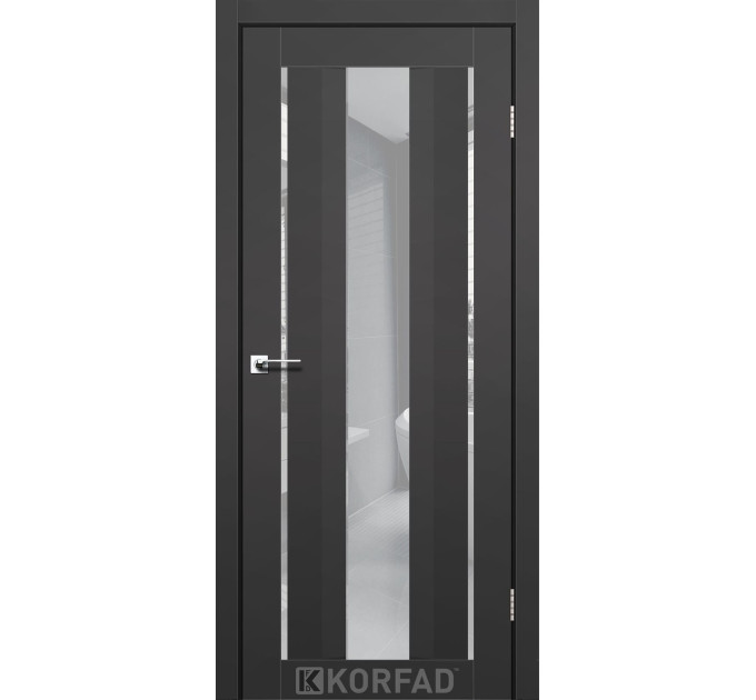 AL-02 Super PET антрацит стекло белое 8 мм
