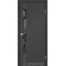 GLP-02 Super PET антрацит глухі дзеркало графіт