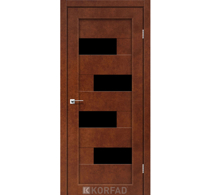 PM-10 сталь кортен скло чорне