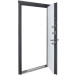 Булат Котедж, модель 710/265. Колір: Metalic anthracite/Вулична Білий атласний