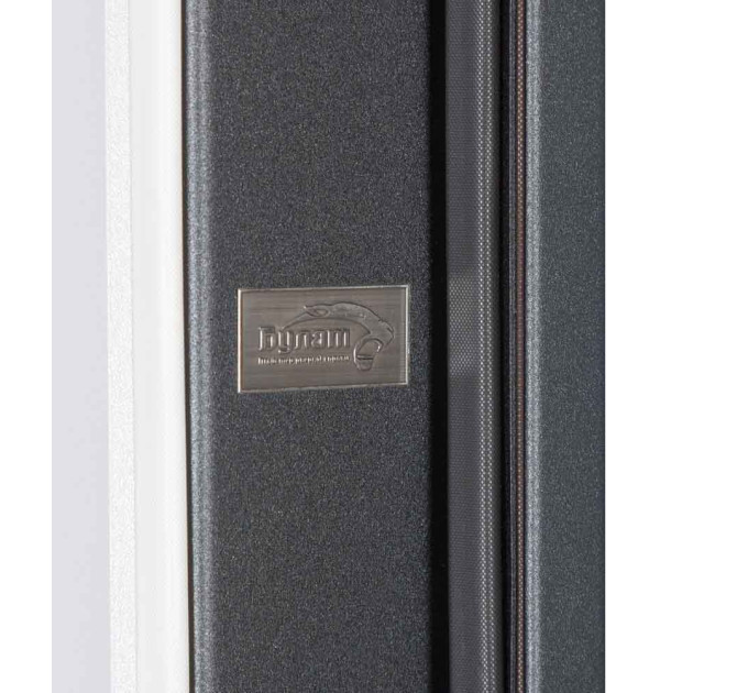 Булат Котедж, модель 710/265. Колір: Metalic anthracite/Вулична Білий атласний