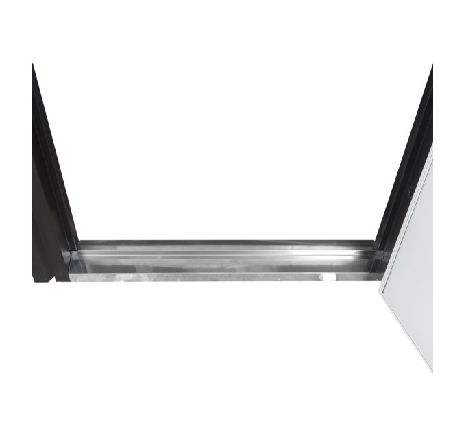 Булат Котедж, модель 710/265. Колір: Metalic anthracite/Вулична Білий атласний
