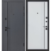 Цитадель В-85 (квадро) Kale, модель 591. Цвет: Антрацит/Белая шагрень.
