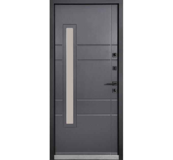 Булат Котедж, модель 705/431. Колір: Metalic anthracite/Вулична Антрацит сірий