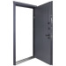 Булат Котедж, модель 710/265. Колір: Metalic anthracite/Вулична Антрацит сірий
